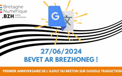 🎉 1 an que le breton a rejoint Google Traduction