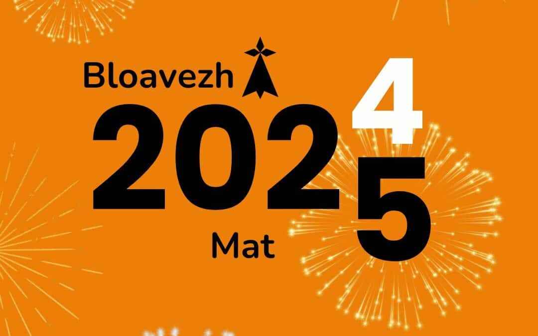Bloavezh mat ! Bonne année !